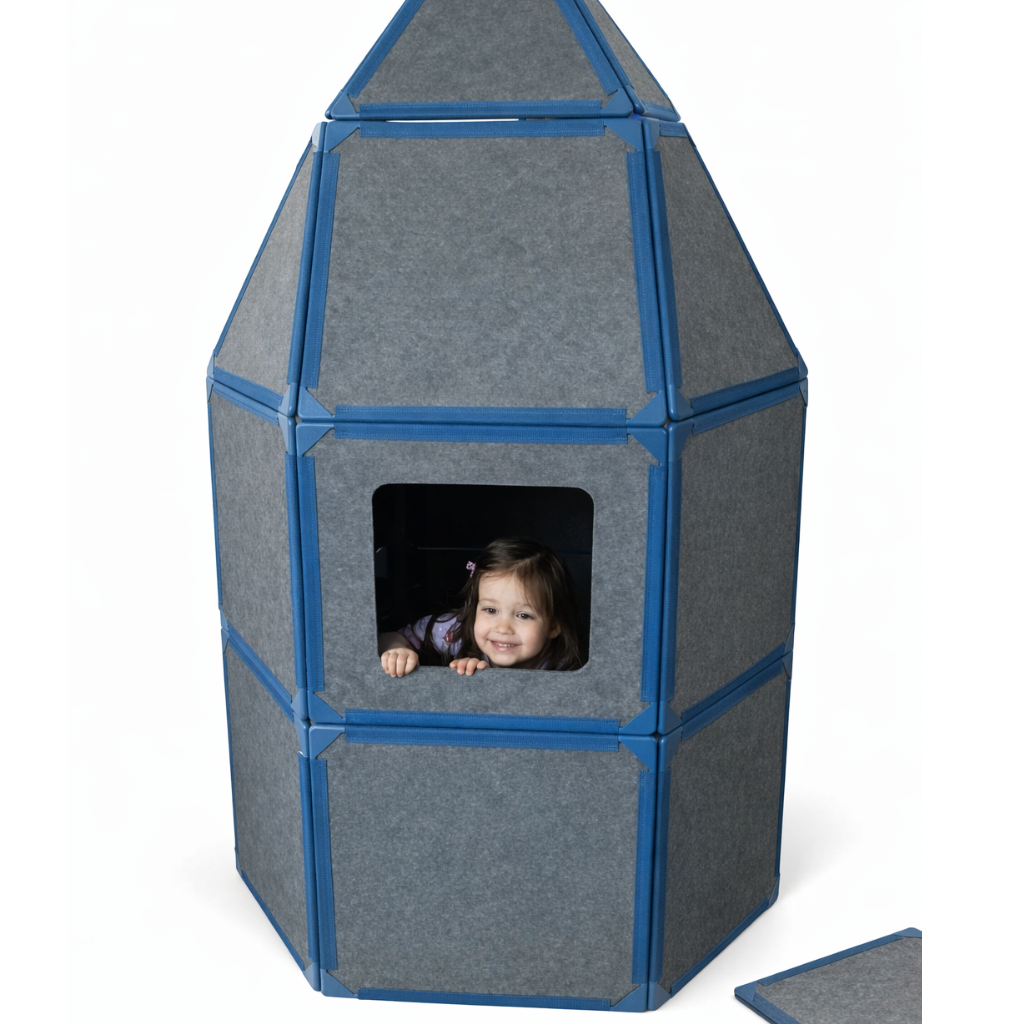 Montessori MonteCraft – Premium Magnetbausteine ​​(68 Bausteine)